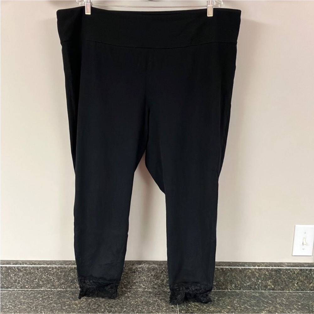 3/$12 ❤️ avon leggings lace hem 2x 22/2